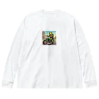 二宮大輔のカエルライダー4兄弟　長男　マッテオ Big Long Sleeve T-Shirt