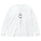 ゆるねこshopのお腹のでてる猫7 Big Long Sleeve T-Shirt