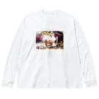 KILIKOStudiosの東京切子ロックグラス Big Long Sleeve T-Shirt