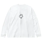 ゆるねこshopのお腹のでてる猫12 Big Long Sleeve T-Shirt