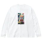 rimonennファミリーの自然の神様 Big Long Sleeve T-Shirt