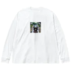 AI妖怪大図鑑の水たまり妖怪　ちゃぷらん Big Long Sleeve T-Shirt