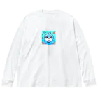 aki-hiro130のかわいいサメです Big Long Sleeve T-Shirt