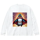 pen.のペンギンのヒーロー登場！ Big Long Sleeve T-Shirt