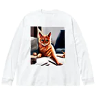 ソルブラインのお仕事猫「ブライ」 Big Long Sleeve T-Shirt