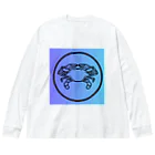 ガザミ香々地のガザミ Big Long Sleeve T-Shirt