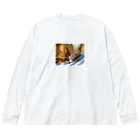 ねこちゃんが大好きなのです。の愛猫れいにゃんのグッズ Big Long Sleeve T-Shirt