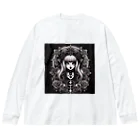 まんまるちゃんのゴスロリロゴ Big Long Sleeve T-Shirt