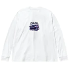 aki-hiro130のイカしてる🚗 ビッグシルエットロングスリーブTシャツ