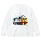 チェリモヤの鉄道模型 04 ビッグシルエットロングスリーブTシャツ