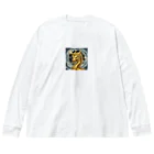 幸運招来の金龍神様 Big Long Sleeve T-Shirt