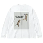 catnip factoryのJUMP more！ Big Long Sleeve T-Shirt