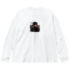 SWQAの女性特殊部隊スナイパー Big Long Sleeve T-Shirt