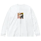 鈴木敏夫のジーパンがかわいいねー犬には　お似合いかも Big Long Sleeve T-Shirt