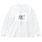 hetaTのhetaTびじん ビッグシルエットロングスリーブTシャツ