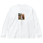 鈴木敏夫のはなを見るわんちゃんー Big Long Sleeve T-Shirt