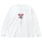 funny-itemsのパニックマウス Big Long Sleeve T-Shirt