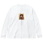 SAMURAIのネコSAMURAI Big Long Sleeve T-Shirt