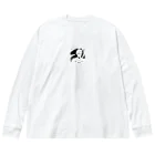 sports_thanksのイケメンサッカーイラスト Big Long Sleeve T-Shirt