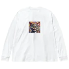 crazy_x_crazyのクレイジーキャット Big Long Sleeve T-Shirt