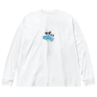 いらすとのおみせの手描き　サメ　タダイマ Big Long Sleeve T-Shirt