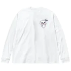 OMG DOG 【オーマイガ ドッグ】のOMG-DOG マルチーズのまるる Big Long Sleeve T-Shirt