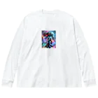 幻想ラボの「常闇の召喚士」 Big Long Sleeve T-Shirt