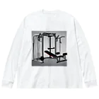 muscle_0419の自宅トレーニング室 Big Long Sleeve T-Shirt