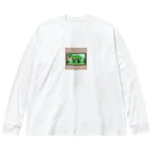 OTIRUBUTUBUTUのインテリアザウルス Big Long Sleeve T-Shirt