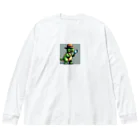 OTIRUBUTUBUTUのむむむザウルス Big Long Sleeve T-Shirt