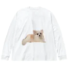 ライダーズの可愛い犬のアイテム Big Long Sleeve T-Shirt