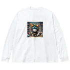 AI妖怪大図鑑のがらくた妖怪　屑魔（くずま） Big Long Sleeve T-Shirt