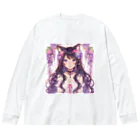 yos-1292583のねこニコばん Big Long Sleeve T-Shirt