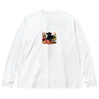 KIARI-NOの牛さん Big Long Sleeve T-Shirt