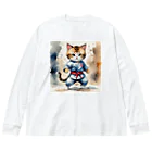 なむねこのさぁ！かかってこいニャ Big Long Sleeve T-Shirt