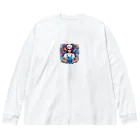 shiro_cafeの近未来美容師 Big Long Sleeve T-Shirt