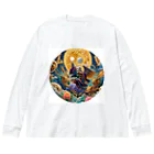 Lira-0011のLira天使シリーズ Big Long Sleeve T-Shirt