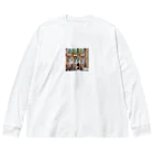 kilkoameaのキュートほのぼのチワワ兄弟 Big Long Sleeve T-Shirt