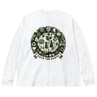 tau18のSAVE THE EARTH Big Long Sleeve T-Shirt