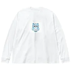 strawberry168の可愛いフクロウのキャラクターグッズです Big Long Sleeve T-Shirt