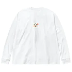 いおかんショップのかわいい女の子 Big Long Sleeve T-Shirt