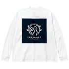 Qten369の幸運を招く猫β Big Long Sleeve T-Shirt