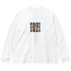 rightOneのアートタイム Big Long Sleeve T-Shirt