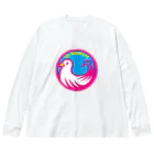 原田専門家のパ紋No.3558 OUBIGWAVE Big Long Sleeve T-Shirt