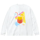 ネコノメのたからものばこのトロピカルカクテル Big Long Sleeve T-Shirt