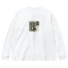 SUZURI56のミドリのたぬき Big Long Sleeve T-Shirt