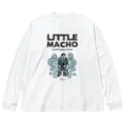 Little Machoの-LITTLE MACHO- ナイスガイ ビッグシルエットロングスリーブTシャツ