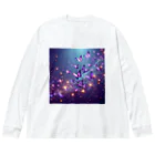 Hojo_Gorozaemonの紫蝶・壱 Big Long Sleeve T-Shirt