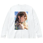 きゃんべるの彼女の微笑み - A Glimpse of Happiness Big Long Sleeve T-Shirt