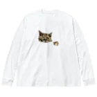 izuU shopの抱きつくまさみちゃん Big Long Sleeve T-Shirt